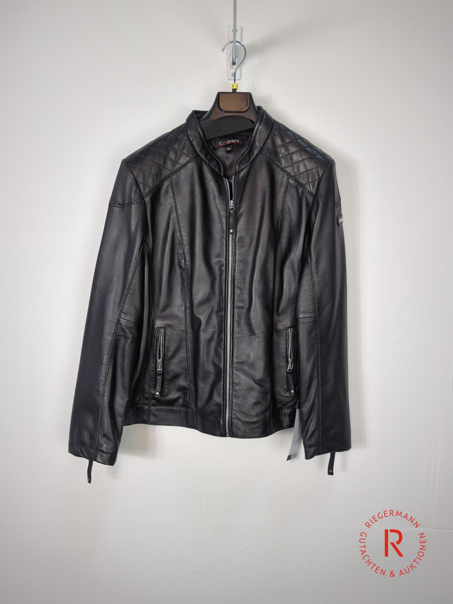 DAMEN LEDERJACKE GRÖSSE 46